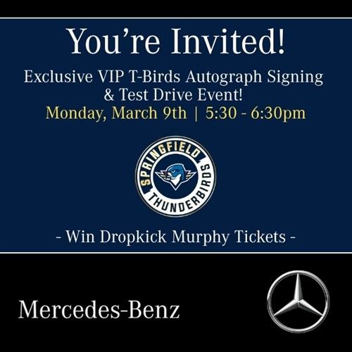 Exclusive VIP Thunderbirds Autograph Signing & Test Drive Event